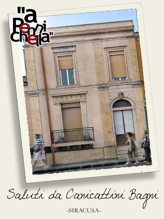 Casa Vacanze A Pennichella Canicattini Bagni Extérieur photo